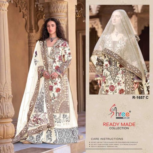 Shree Fabs R 1657 A D Organza Readymade Salwar Suit Catalog 4 Pcs 3 510x510 - Shree Fabs R 1657 A-D Organza Readymade Salwar Suit Catalog 4 Pcs