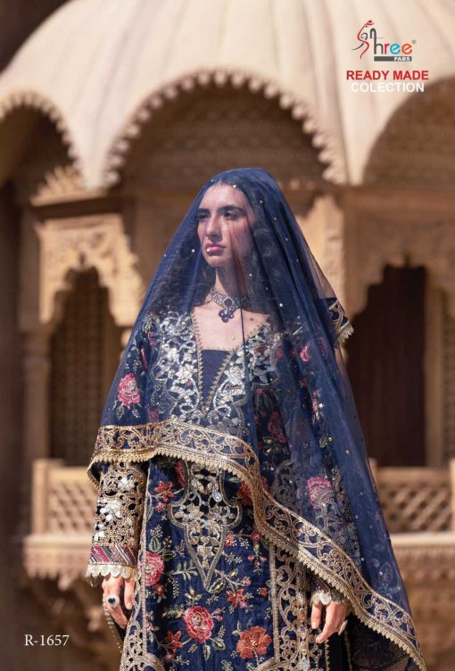 Shree Fabs R 1657 A D Organza Readymade Salwar Suit Catalog 4 Pcs 6 510x752 - Shree Fabs R 1657 A-D Organza Readymade Salwar Suit Catalog 4 Pcs