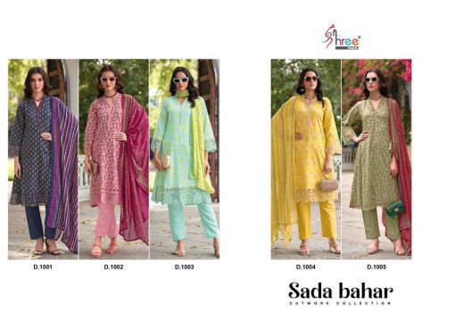 Shree Fabs Sada Bahar Cutwork Collection Chiffon Cotton Salwar Suit Catalog 5 Pcs 10 510x360 - Shree Fabs Sada Bahar Cutwork Collection Chiffon Cotton Salwar Suit Catalog 5 Pcs