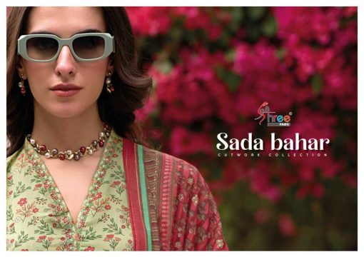 Shree Fabs Sada Bahar Cutwork Collection Chiffon Cotton Salwar Suit Catalog 5 Pcs 2 510x360 - Shree Fabs Sada Bahar Cutwork Collection Chiffon Cotton Salwar Suit Catalog 5 Pcs