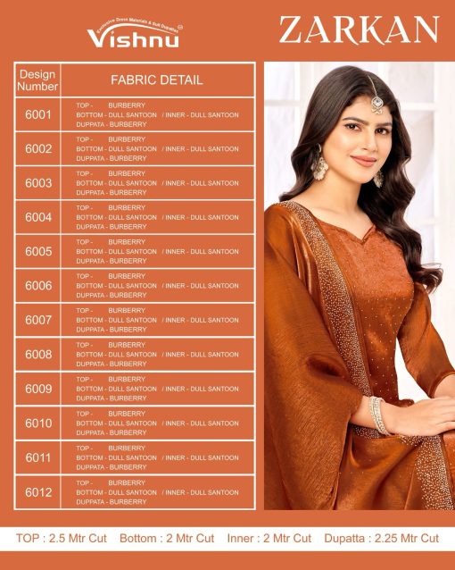 Vishnu Zarkan Fancy Salwar Suit Catalog 12 Pcs 13 510x638 - Vishnu Zarkan Fancy Salwar Suit Catalog 12 Pcs