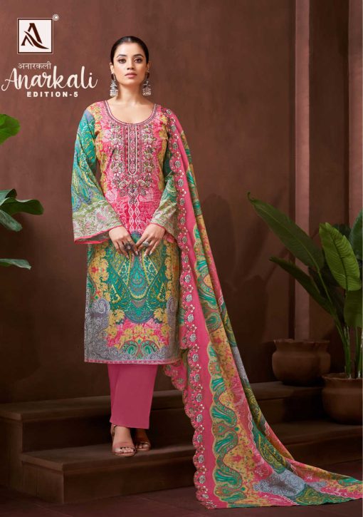 Alok Anarkali Vol 5 Cotton Salwar Suit Catalog 8 Pcs 8 510x725 - Alok Anarkali Vol 5 Cotton Salwar Suit Catalog 8 Pcs