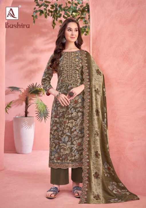 Alok Bashira Cotton Salwar Suit Catalog 6 Pcs 3 510x725 - Alok Bashira Cotton Salwar Suit Catalog 6 Pcs