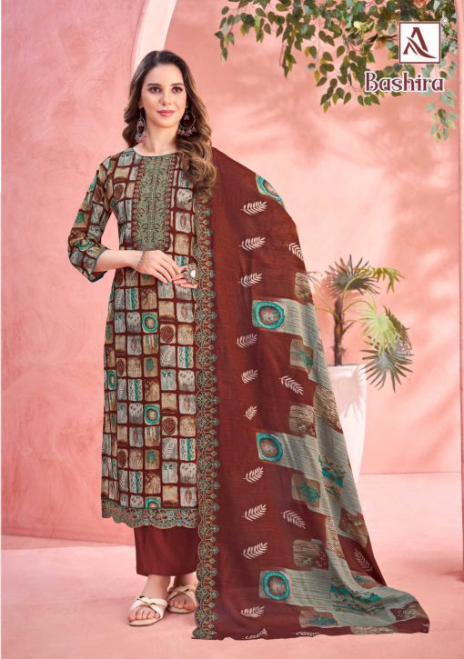 Alok Bashira Cotton Salwar Suit Catalog 6 Pcs 4 510x725 - Alok Bashira Cotton Salwar Suit Catalog 6 Pcs
