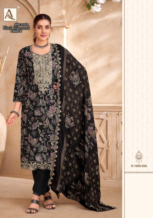 Alok Black Diamond Vol 6 Rayon Salwar Suit Catalog 6 Pcs 10 510x725 - Alok Black Diamond Vol 6 Rayon Salwar Suit Catalog 6 Pcs