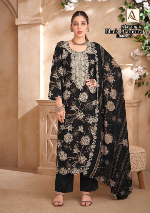 Alok Black Diamond Vol 6 Rayon Salwar Suit Catalog 6 Pcs 2 510x725 - Alok Black Diamond Vol 6 Rayon Salwar Suit Catalog 6 Pcs
