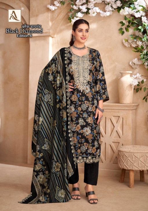 Alok Black Diamond Vol 6 Rayon Salwar Suit Catalog 6 Pcs 3 510x725 - Alok Black Diamond Vol 6 Rayon Salwar Suit Catalog 6 Pcs