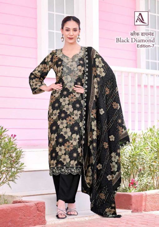Alok Black Diamond Vol 7 Rayon Salwar Suit Catalog 6 Pcs 5 510x728 - Alok Black Diamond Vol 7 Rayon Salwar Suit Catalog 6 Pcs