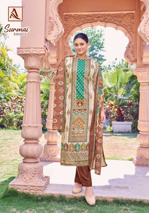 Alok Surmai Vol 2 Cotton Salwar Suit Catalog 6 Pcs 10 510x728 - Alok Surmai Vol 2 Cotton Salwar Suit Catalog 6 Pcs