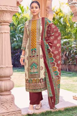 Alok Surmai Vol 2 Cotton Salwar Suit Catalog 6 Pcs