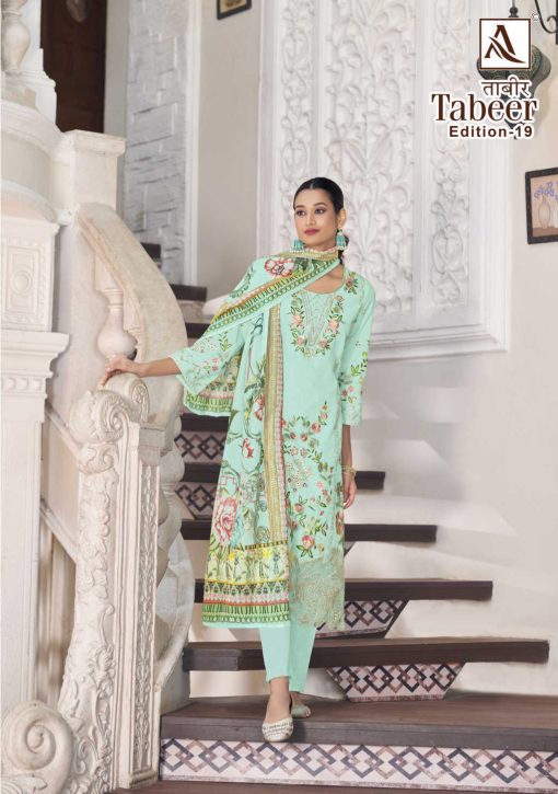 Alok Tabeer Vol 19 Cotton Salwar Suit Catalog 8 Pcs 5 510x725 - Alok Tabeer Vol 19 Cotton Salwar Suit Catalog 8 Pcs