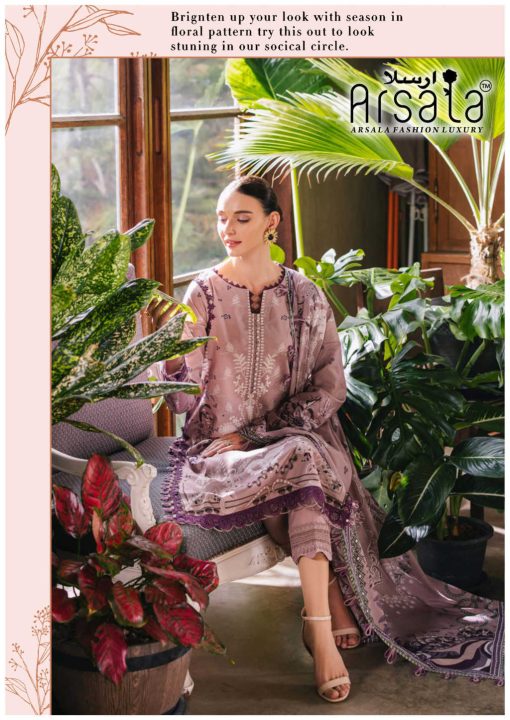 Arsala Amira Heavy Cotton Luxury Collection Vol 5 Salwar Suit Catalog 6 Pcs 10 510x720 - Arsala Amira Heavy Cotton Luxury Collection Vol 5 Salwar Suit Catalog 6 Pcs