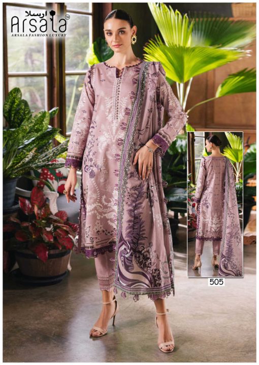 Arsala Amira Heavy Cotton Luxury Collection Vol 5 Salwar Suit Catalog 6 Pcs 11 510x720 - Arsala Amira Heavy Cotton Luxury Collection Vol 5 Salwar Suit Catalog 6 Pcs