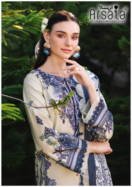 Arsala Amira Heavy Cotton Luxury Collection Vol 5 Salwar Suit Catalog 6 Pcs 6 510x720 - Arsala Amira Heavy Cotton Luxury Collection Vol 5 Salwar Suit Catalog 6 Pcs
