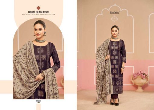 Azara Black Cherry Cotton Salwar Suit Catalog 4 Pcs 2 510x363 - Azara Black Cherry Cotton Salwar Suit Catalog 4 Pcs