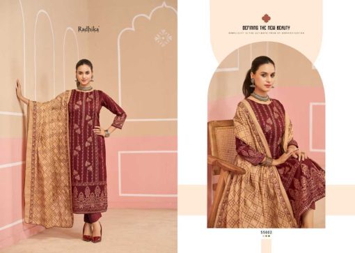 Azara Black Cherry Cotton Salwar Suit Catalog 4 Pcs 3 510x363 - Azara Black Cherry Cotton Salwar Suit Catalog 4 Pcs