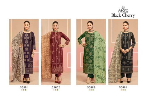 Azara Black Cherry Cotton Salwar Suit Catalog 4 Pcs 6 510x363 - Azara Black Cherry Cotton Salwar Suit Catalog 4 Pcs