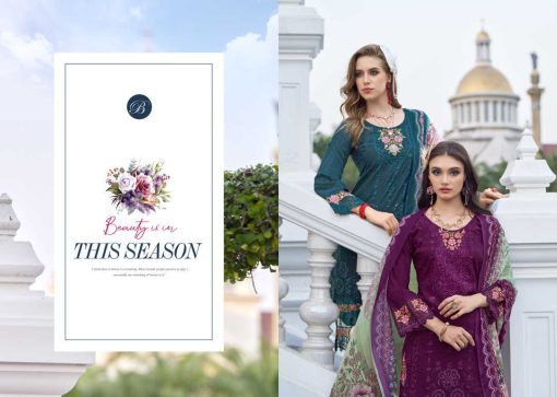 Belliza Afrozeh Cotton Salwar Suit Catalog 6 Pcs 10 510x363 - Belliza Afrozeh Cotton Salwar Suit Catalog 6 Pcs