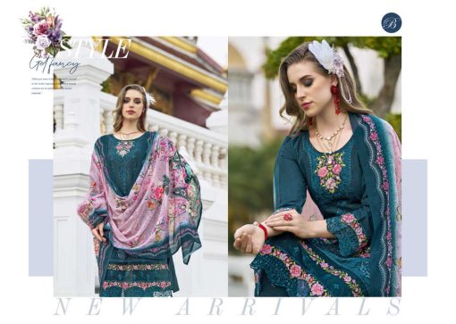 Belliza Afrozeh Cotton Salwar Suit Catalog 6 Pcs 12 510x363 - Belliza Afrozeh Cotton Salwar Suit Catalog 6 Pcs