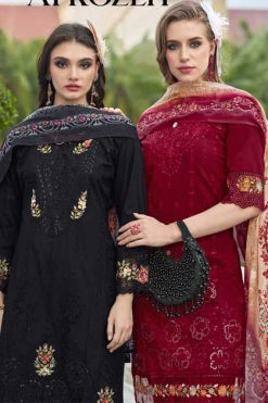 Belliza Afrozeh Cotton Salwar Suit Catalog 6 Pcs