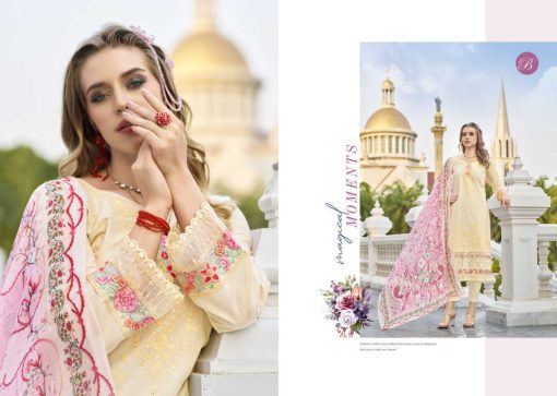 Belliza Afrozeh Cotton Salwar Suit Catalog 6 Pcs 8 510x363 - Belliza Afrozeh Cotton Salwar Suit Catalog 6 Pcs