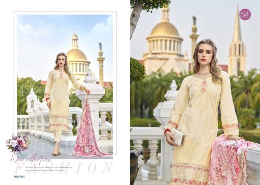 Belliza Afrozeh Cotton Salwar Suit Catalog 6 Pcs 9 510x363 - Belliza Afrozeh Cotton Salwar Suit Catalog 6 Pcs