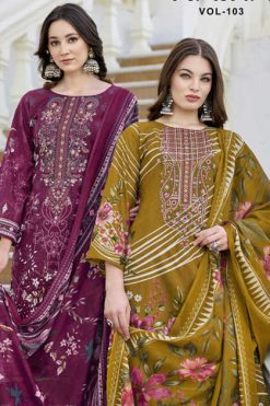 Belliza Naira Vol 103 Cotton Salwar Suit Catalog 8 Pcs