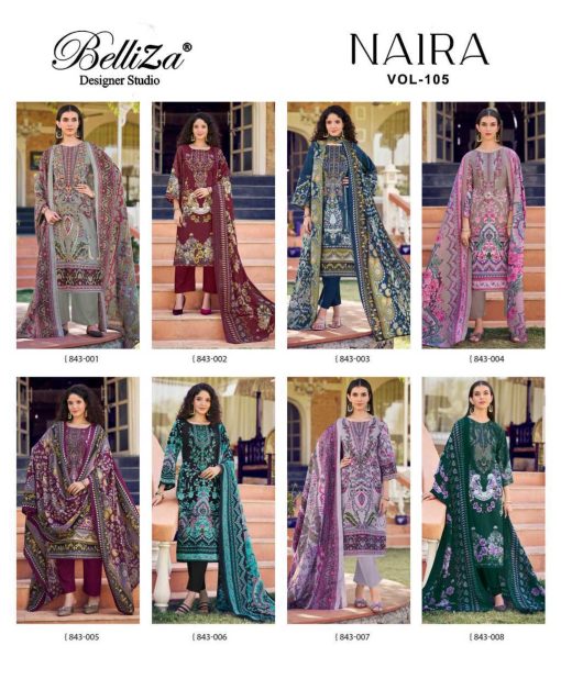 Belliza Naira Vol 105 Cotton Salwar Suit Catalog 8 Pcs 12 510x618 - Belliza Naira Vol 105 Cotton Salwar Suit Catalog 8 Pcs