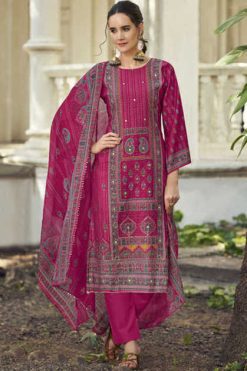 Belliza Nusrat Vol 4 Viscose Salwar Suit Catalog 6 Pcs