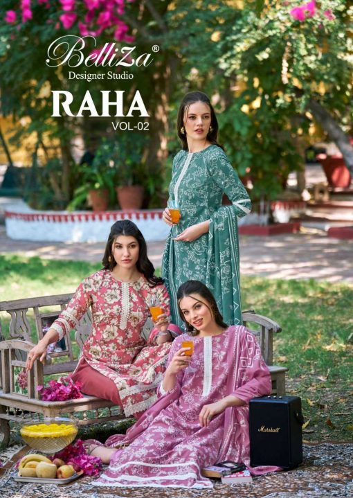 Belliza Raha Vol 2 Cotton Salwar Suit Catalog 6 Pcs 1 510x719 - Belliza Raha Vol 2 Cotton Salwar Suit Catalog 6 Pcs