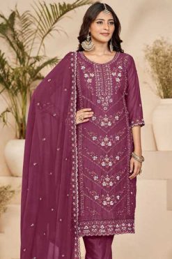 Bilqis B 163 A-D Georgette Salwar Suit Catalog 4 Pcs