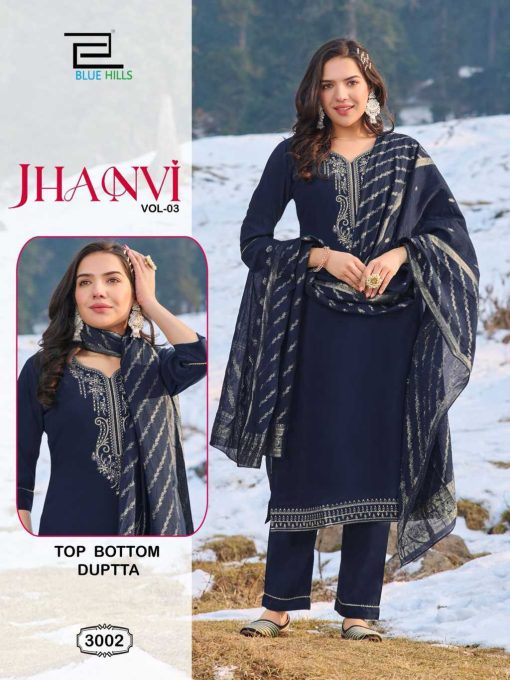 Blue Hills Jhanvi Vol 3 Kurti with Dupatta Bottom Silk Catalog 6 Pcs 1 510x680 - Blue Hills Jhanvi Vol 3 Kurti with Dupatta Bottom Silk Catalog 6 Pcs