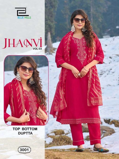 Blue Hills Jhanvi Vol 3 Kurti with Dupatta Bottom Silk Catalog 6 Pcs 7 510x680 - Blue Hills Jhanvi Vol 3 Kurti with Dupatta Bottom Silk Catalog 6 Pcs