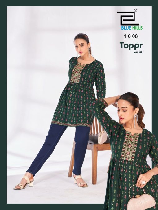 Blue Hills Toppr Vol 1 Rayon Kurti Catalog 10 Pcs 4 510x680 - Blue Hills Toppr Vol 1 Rayon Kurti Catalog 10 Pcs