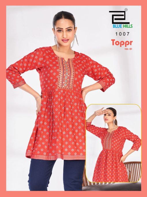 Blue Hills Toppr Vol 1 Rayon Kurti Catalog 10 Pcs 5 510x680 - Blue Hills Toppr Vol 1 Rayon Kurti Catalog 10 Pcs