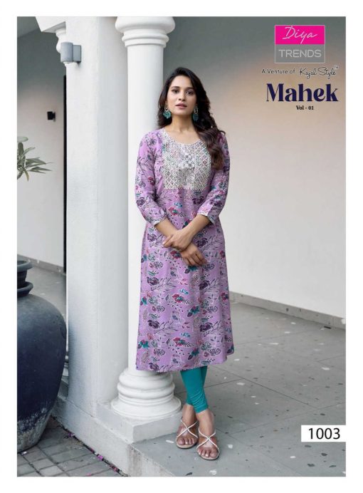 Diya Trends Mahek Vol 1 Rayon Kurti Catalog 8 Pcs 5 510x692 - Diya Trends Mahek Vol 1 Rayon Kurti Catalog 8 Pcs