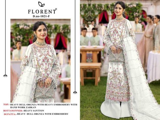 Florent DN 1021 E F Organza Salwar Suit Catalog 2 Pcs 2 510x383 - Florent DN 1021 E-F Organza Salwar Suit Catalog 2 Pcs