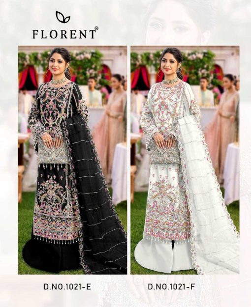Florent DN 1021 E F Organza Salwar Suit Catalog 2 Pcs 5 510x625 - Florent DN 1021 E-F Organza Salwar Suit Catalog 2 Pcs