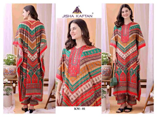 Jisha Kaftan CO ORD Set with Value Addition Vol 1 Wholesale Catalog 8 Pcs 9 510x383 - Jisha Kaftan CO ORD Set with Value Addition Vol 1 Wholesale Catalog 8 Pcs
