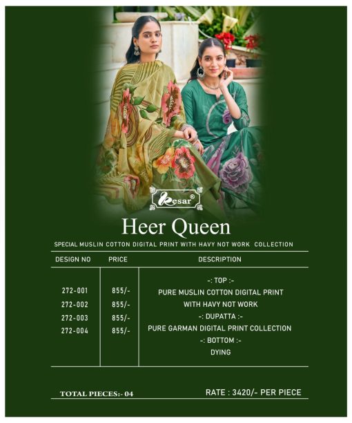 Kesar Heer Queen Cotton Salwar Suit Catalog 4 Pcs 8 510x612 - Kesar Heer Queen Cotton Salwar Suit Catalog 4 Pcs