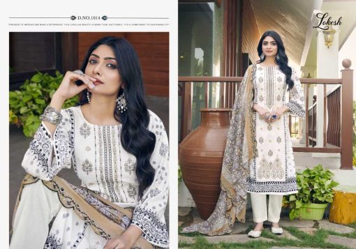 Lokesh Bin Saeed Cotton Salwar Suit Catalog 6 Pcs 4 510x357 - Lokesh Bin Saeed Cotton Salwar Suit Catalog 6 Pcs