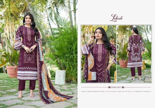 Lokesh Bin Saeed Cotton Salwar Suit Catalog 6 Pcs 7 510x357 - Lokesh Bin Saeed Cotton Salwar Suit Catalog 6 Pcs
