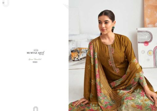 Mumtaz Arts Hafiza Muslin Viscose Salwar Suit Catalog 4 Pcs 2 510x362 - Mumtaz Arts Hafiza Muslin Viscose Salwar Suit Catalog 4 Pcs