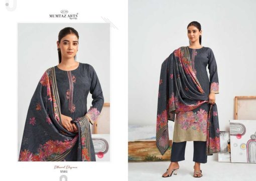 Mumtaz Arts Hafiza Muslin Viscose Salwar Suit Catalog 4 Pcs 6 510x362 - Mumtaz Arts Hafiza Muslin Viscose Salwar Suit Catalog 4 Pcs