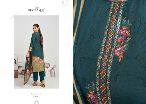 Mumtaz Arts Hafiza Muslin Viscose Salwar Suit Catalog 4 Pcs 7 510x362 - Mumtaz Arts Hafiza Muslin Viscose Salwar Suit Catalog 4 Pcs