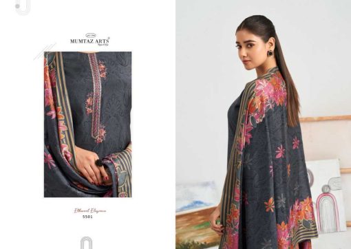 Mumtaz Arts Hafiza Muslin Viscose Salwar Suit Catalog 4 Pcs 8 510x362 - Mumtaz Arts Hafiza Muslin Viscose Salwar Suit Catalog 4 Pcs