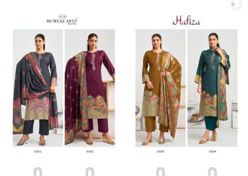 Mumtaz Arts Hafiza Muslin Viscose Salwar Suit Catalog 4 Pcs 9 510x362 - Mumtaz Arts Hafiza Muslin Viscose Salwar Suit Catalog 4 Pcs