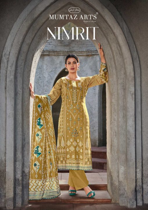Mumtaz Arts Nimrit Cotton Salwar Suit Catalog 6 Pcs 1 510x724 - Mumtaz Arts Nimrit Cotton Salwar Suit Catalog 6 Pcs