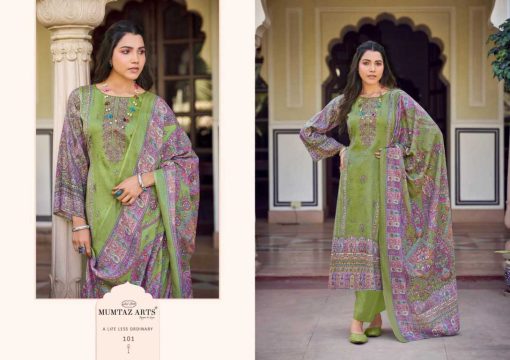 Mumtaz Arts Pragya Satin Salwar Suit Catalog 6 Pcs 8 510x360 - Mumtaz Arts Pragya Satin Salwar Suit Catalog 6 Pcs