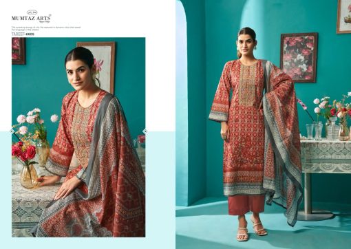Mumtaz Arts Tareef Satin Salwar Suit Catalog 6 Pcs 10 510x362 - Mumtaz Arts Tareef Satin Salwar Suit Catalog 6 Pcs